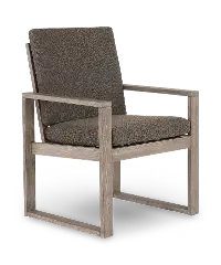 Laguna Brown Patio Dining Armchair