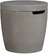 133-SHD Eldora Round Shade Concrete Propane Tank Cover and Side Table