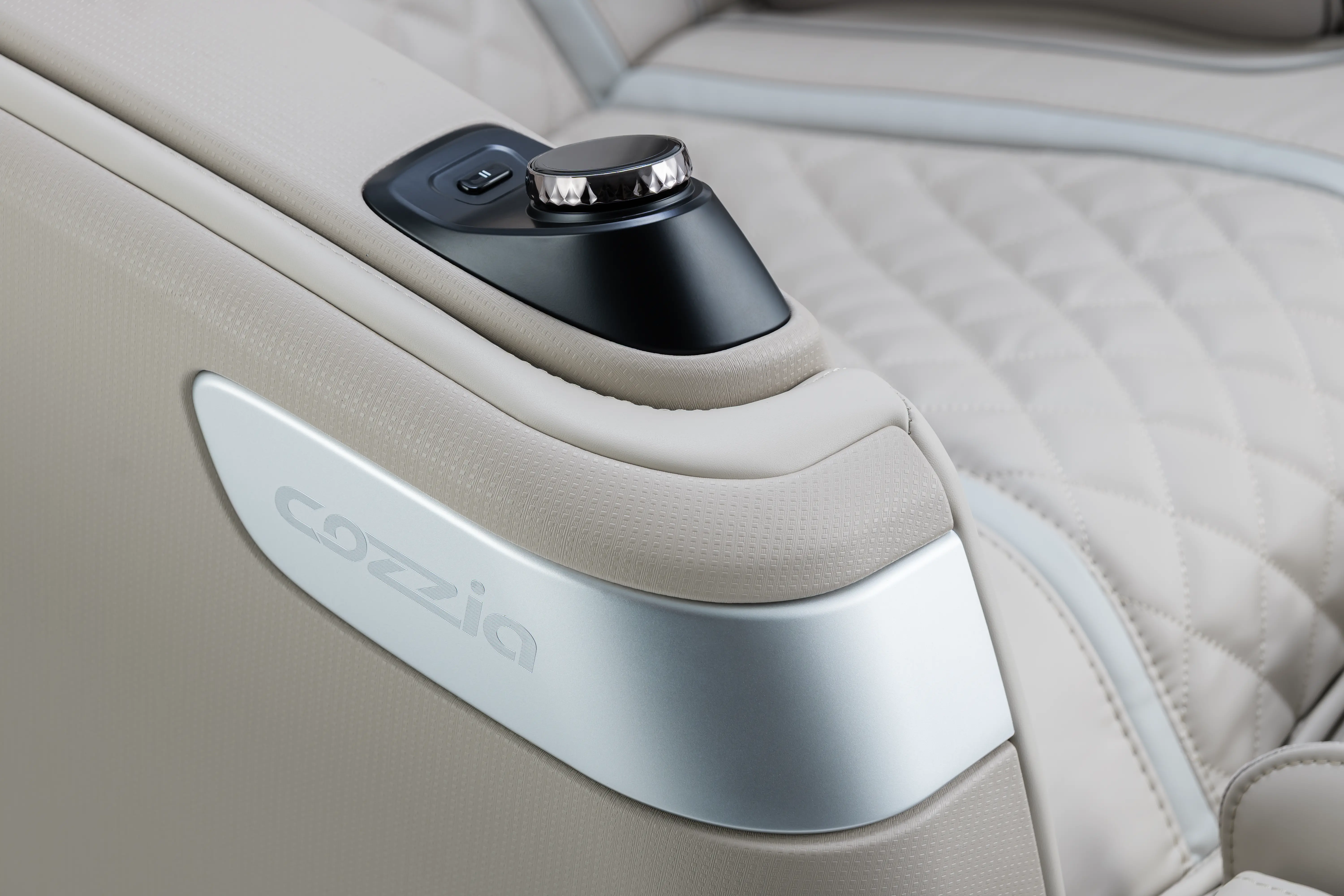 CZ-712 QISE MSG CHR/QTZ/STN Qi SE Duo CZ-712 Massage Chair - Quartz and Stone-5