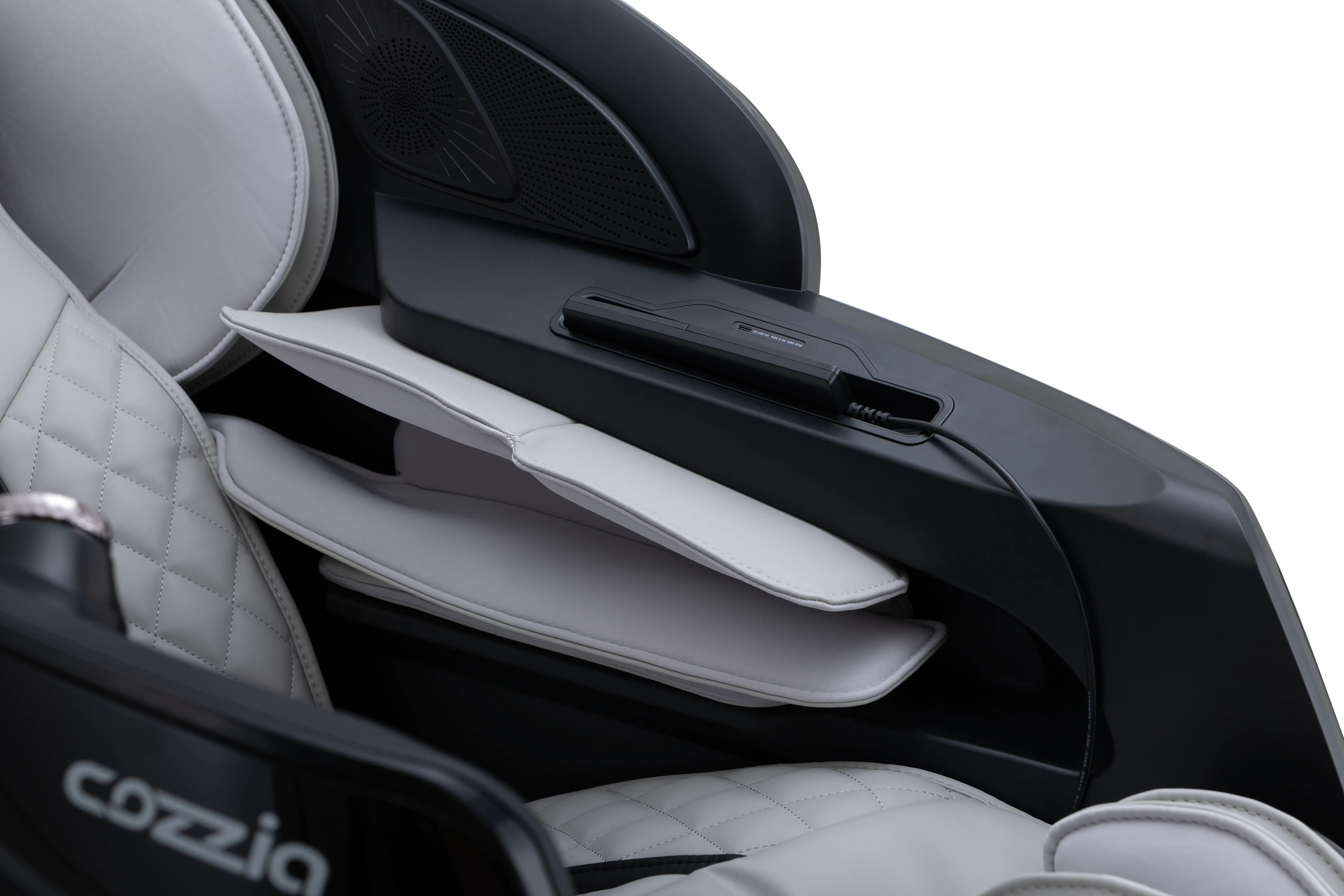 CZ-390-9029/MSG/GRY/BLK Fusion Pro CZ-390 Gray and Black Massage Chair-5