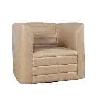 GT Sand Faux Leather Swivel Chair