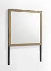 Newhall Vintage Oak Dresser Mirror