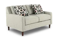 JOYLOV/MIST Joyce Kiwi Green Upholstered Loveseat