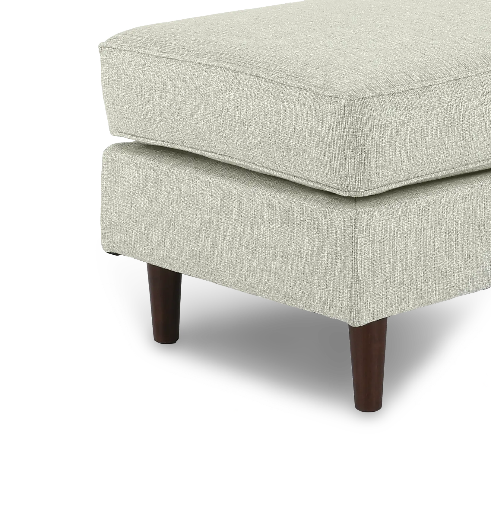JOYOTT/MIST Joyce Kiwi Green Upholstered Ottoman-6