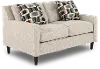 JOYLOV/PEPPER Joyce Beige Upholstered Loveseat