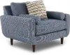 KATCHA/ATLANTIC Kathryn Atlantic Blue Chair