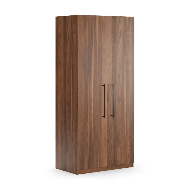 Boca Smoked Walnut Wardrobe