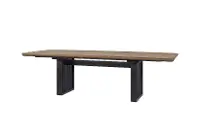 Elure Black and Latte Brown 5-Piece Dining Table Set