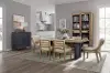 Elure Black and Latte Brown 7-Piece Extendable Dining Set