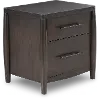 Koko Minx Brown 2-Drawer Nightstand