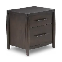 Koko Minx Brown 2-Drawer Nightstand