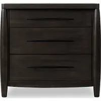 Koko Minx Brown 3-Drawer Nightstand