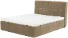 Haven Light Tan Queen Upholstered Headboard and Mattress