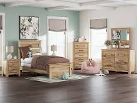 Canyon Natural Twin Bed