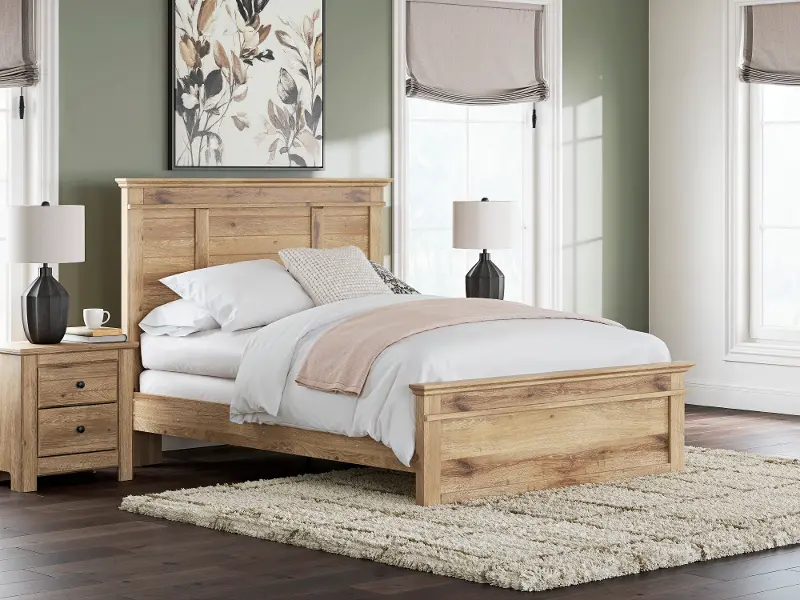 Canyon Natural King Bed