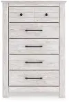 Whisper Whitewash Chest of Drawers