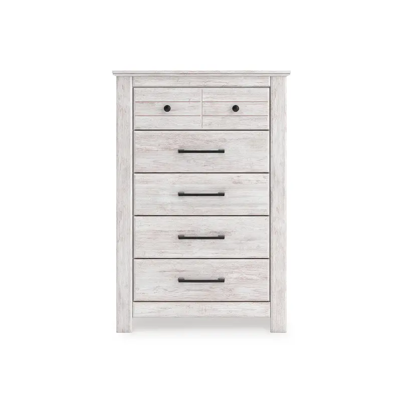 Whisper Whitewash Chest of Drawers