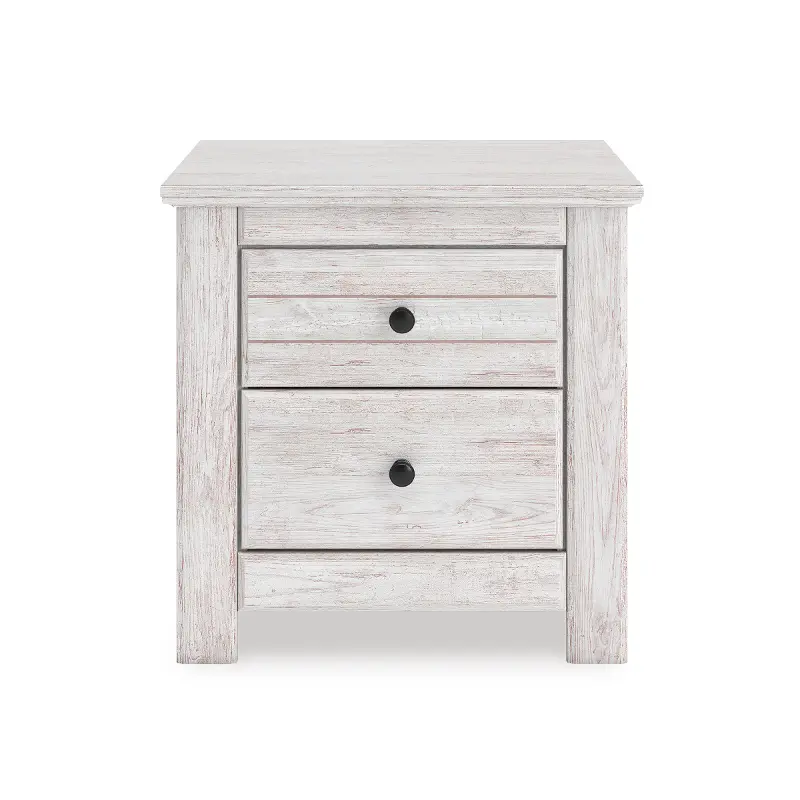 Whisper Whitewash Nightstand