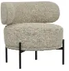 Genie Mushroom Beige Accent Chair