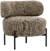 Genie Earth Brown Accent Chair