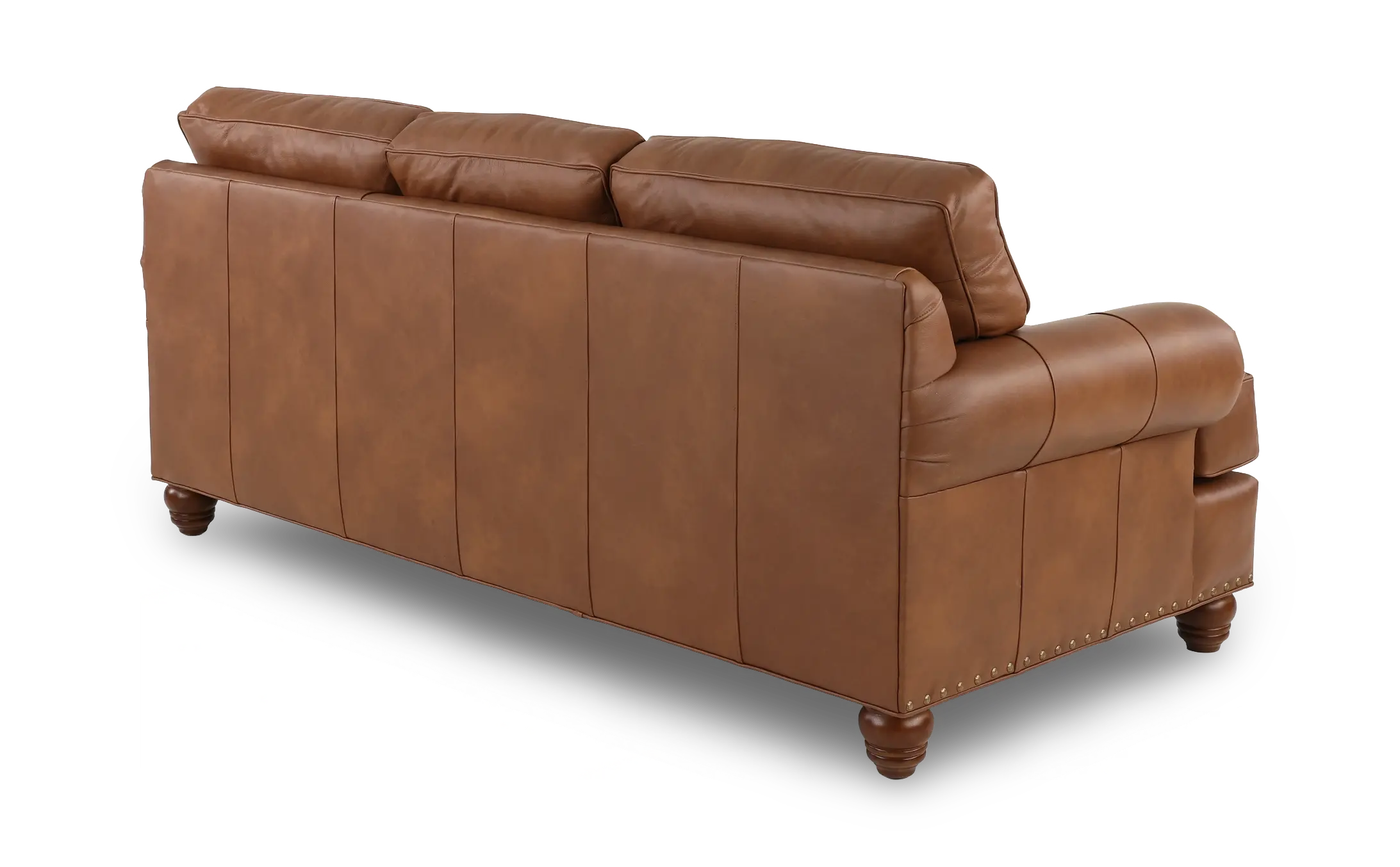 Teton Molasses Leather Sofa-6