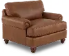 Teton Molasses Leather Chair