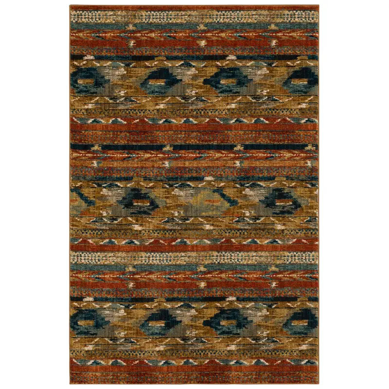 Infused 5 x 8 Aquamarine Area Rug