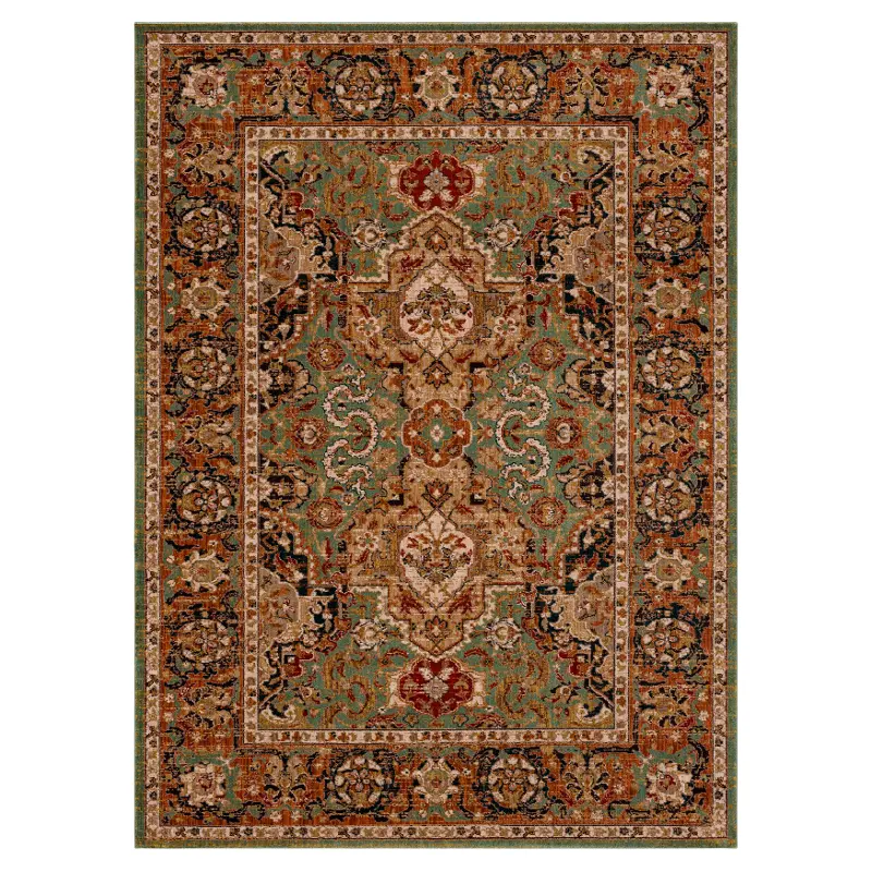 Dahar 5 x 8 Aquamarine Area Rug