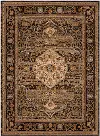 90661-09097/9.6X12.11 Petra 10 x 13 Charcoal Area Rug