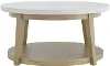 Vida White Marble Coffee Table