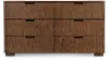 Regency Toffee Brown 6-Drawer Dresser