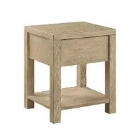 Newberry Beige 18  1-Drawer Nightstand