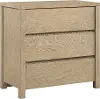 Newberry Beige 3-Drawer Dresser