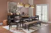 Koko Minx Brown 6-Piece Dining Set