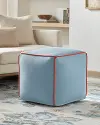 AKLPF003-212121 Ackerly Blue Pouf