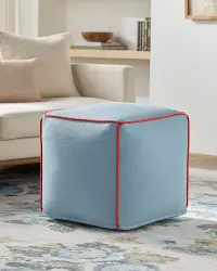 AKLPF003-212121 Ackerly Blue Pouf