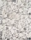 GKK2301-710102 Gakko 8 x 10 Beige and Gray Floral Area Rug