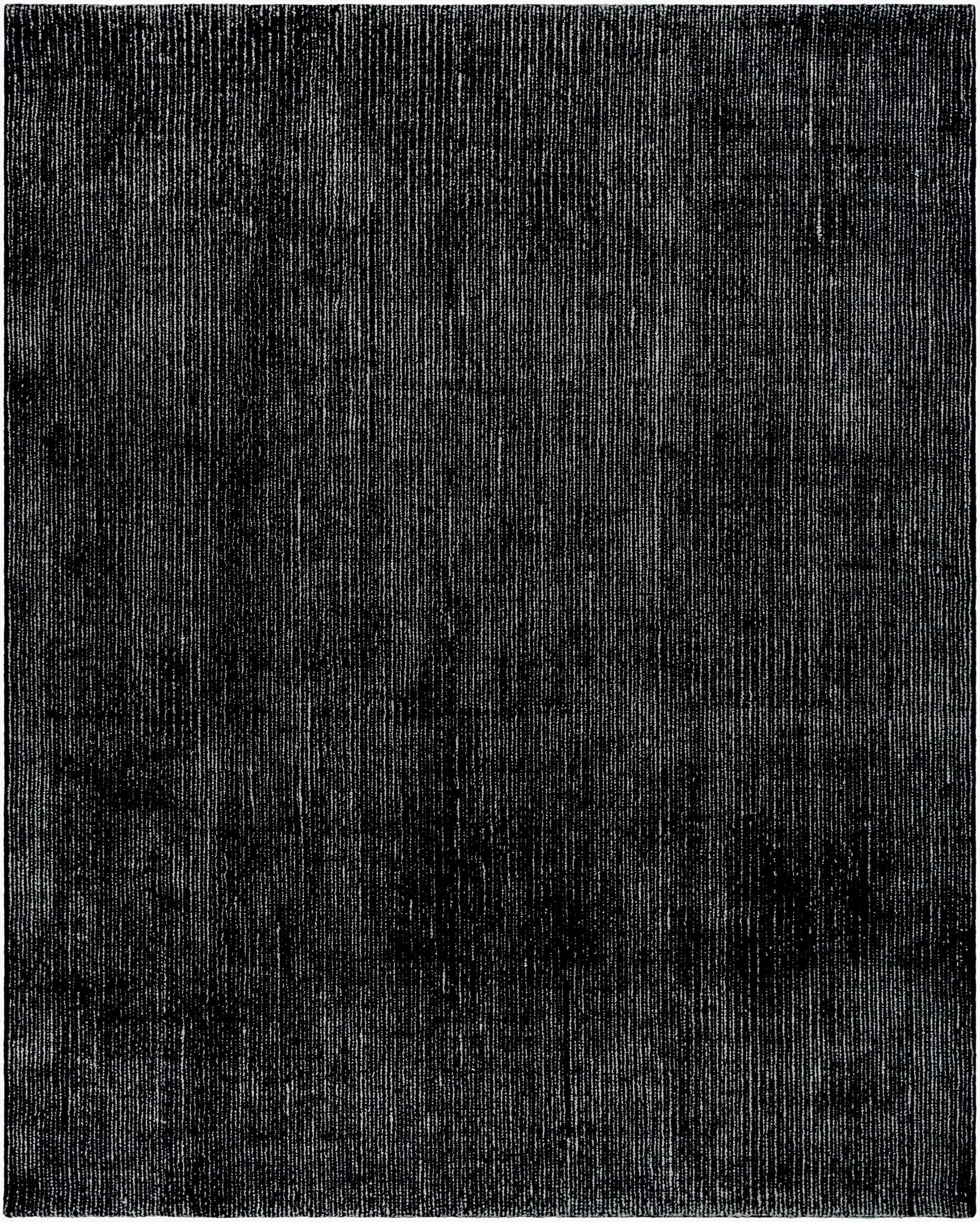 MSN2303-576 Messina 5 x 8 Black and White Area Rug-1