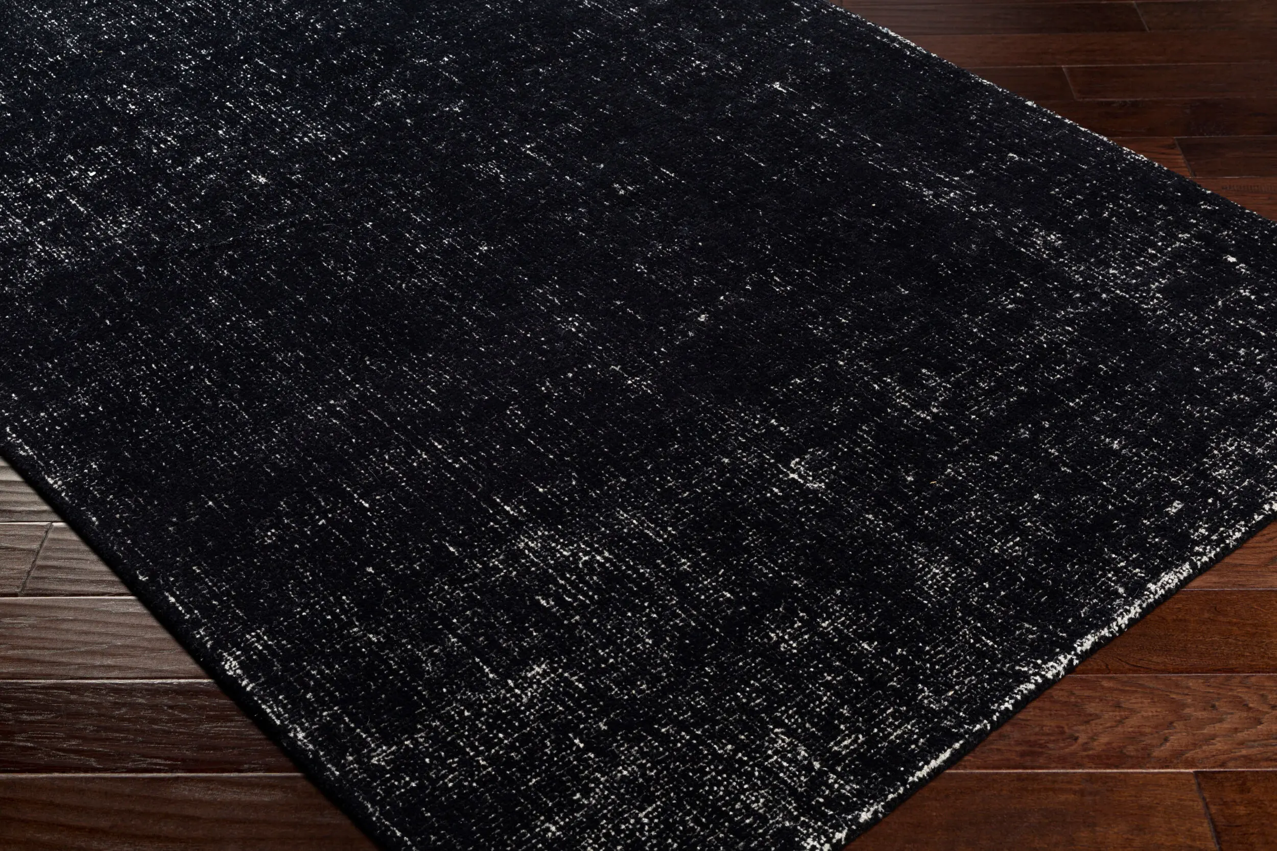 MSN2303-576 Messina 5 x 8 Black and White Area Rug-5