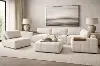 Monza Oyster White 5‑Piece Modular Sectional