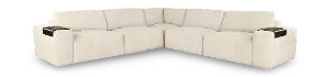 Monza Oyster White 5Piece Modular Sectional | RC Willey