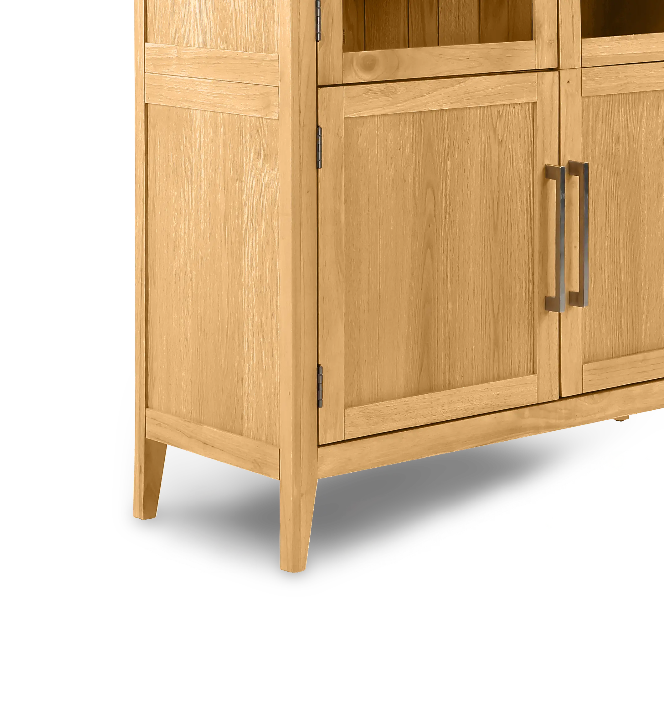 Flynn Blonde Oak Arched Cabinet-10