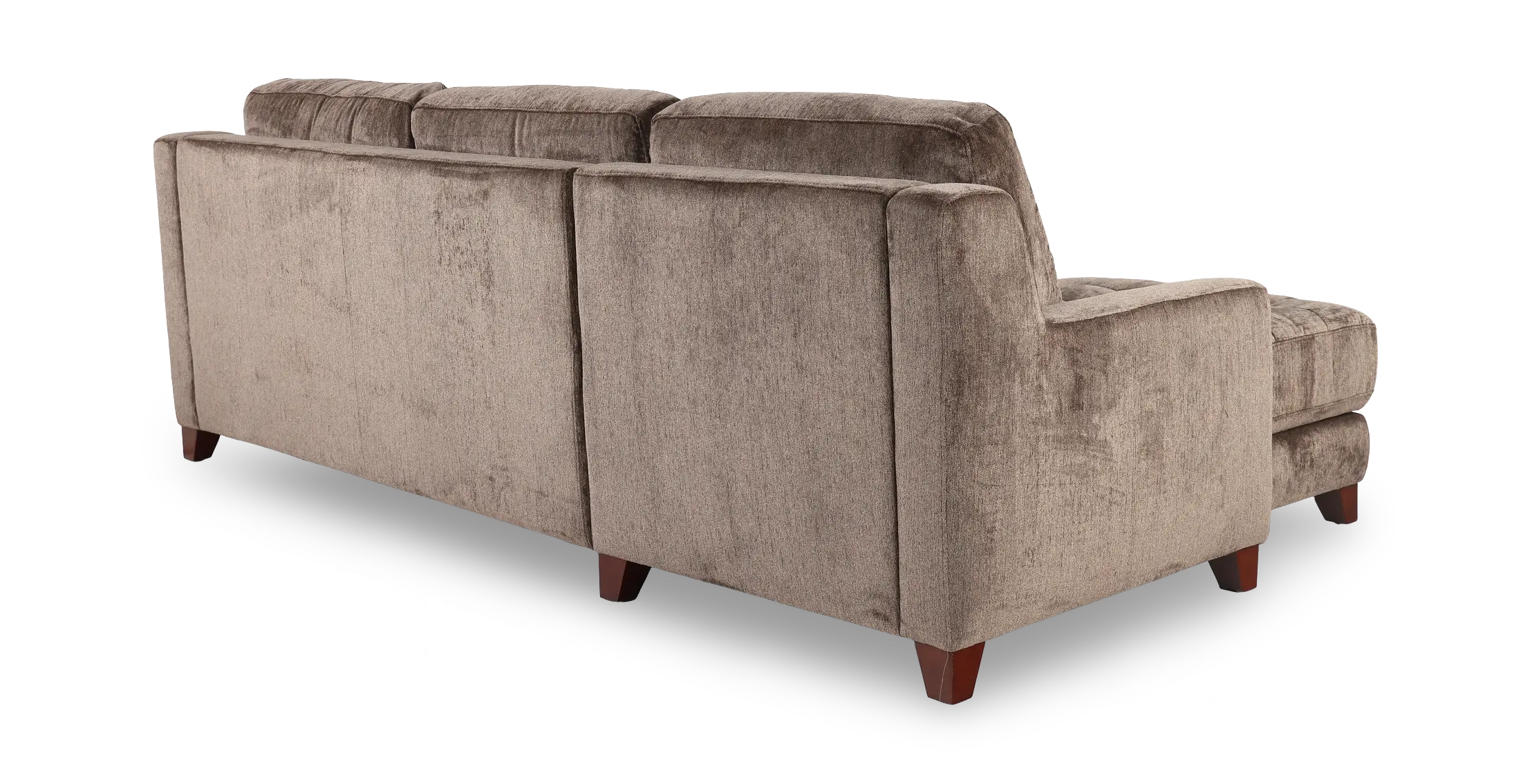 Salerno Teddy Bear Otter Sofa Sleeper with Left-Arm Facing Storage Chaise-8