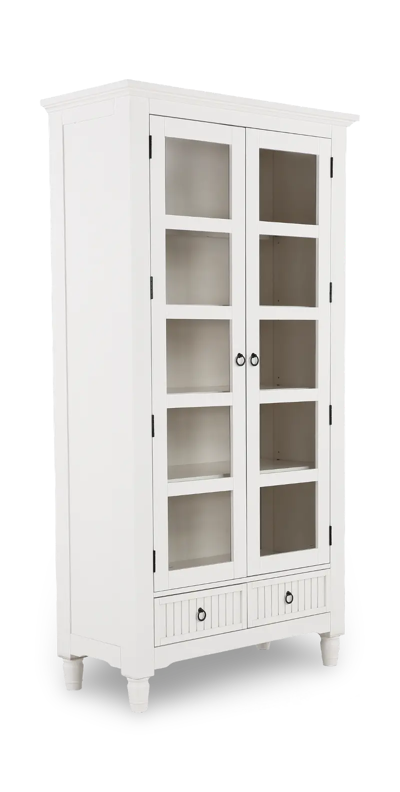 Westport White Tall Cabinet