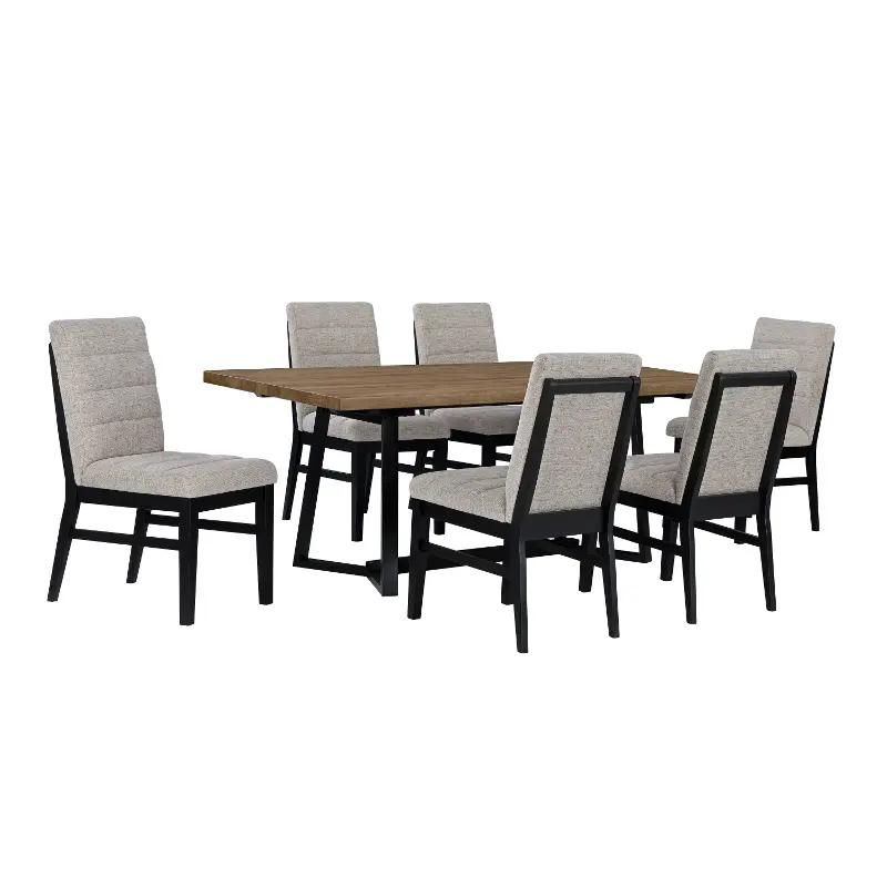 Flare Natural Hickory 5-Piece Dining Set