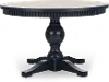 Westport Navy Blue Round Extendable Dining Table