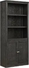 Addison Black Bookcase