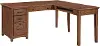 Addison Cherry Oak L-Shaped Desk