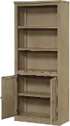 Addison Taupe Bookcase