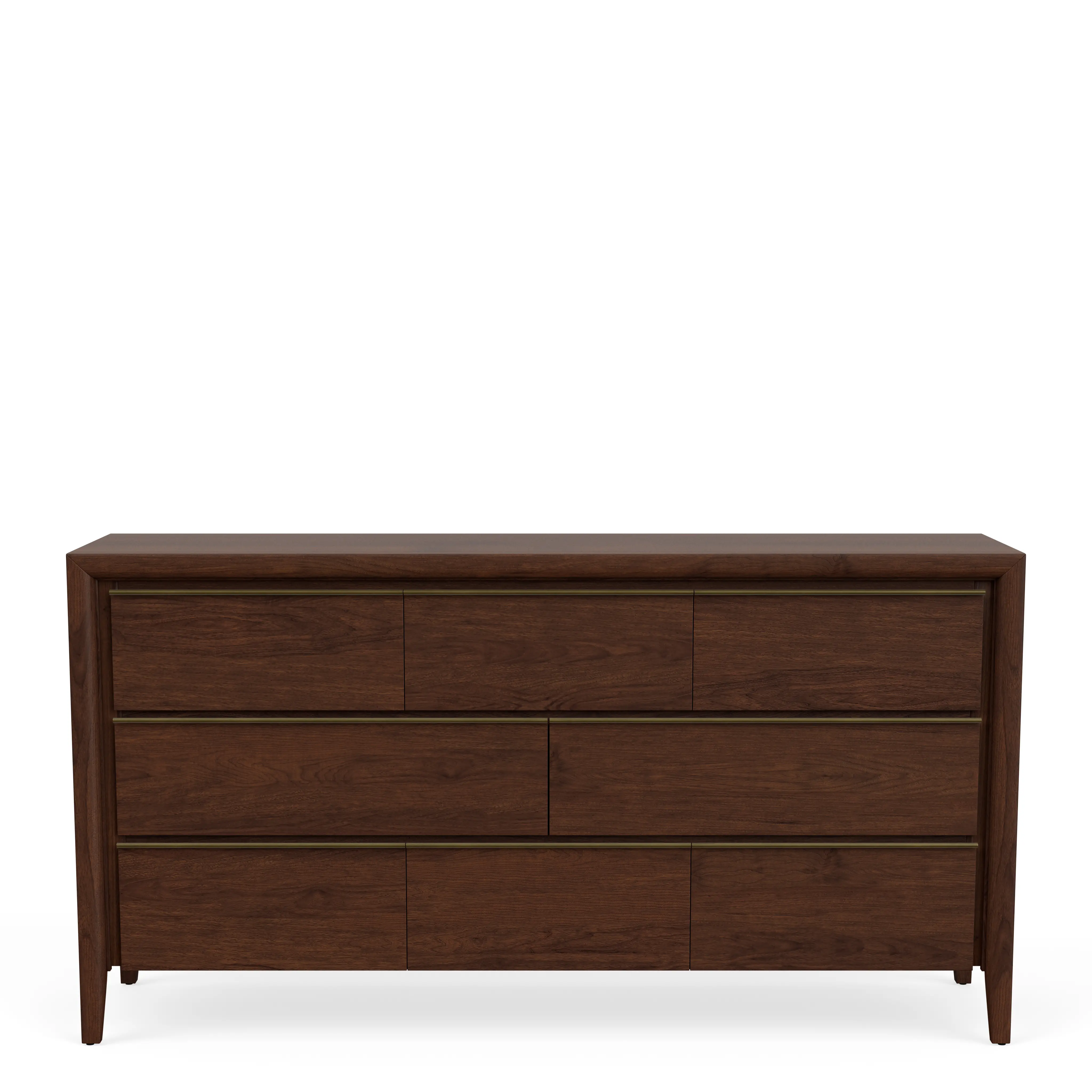 Brenner Smoked Walnut 8-Drawer Dresser-2